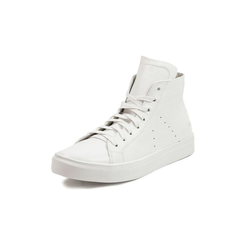 MOOPY - TENIS CUERO BLANCO  MOOPY WHITE