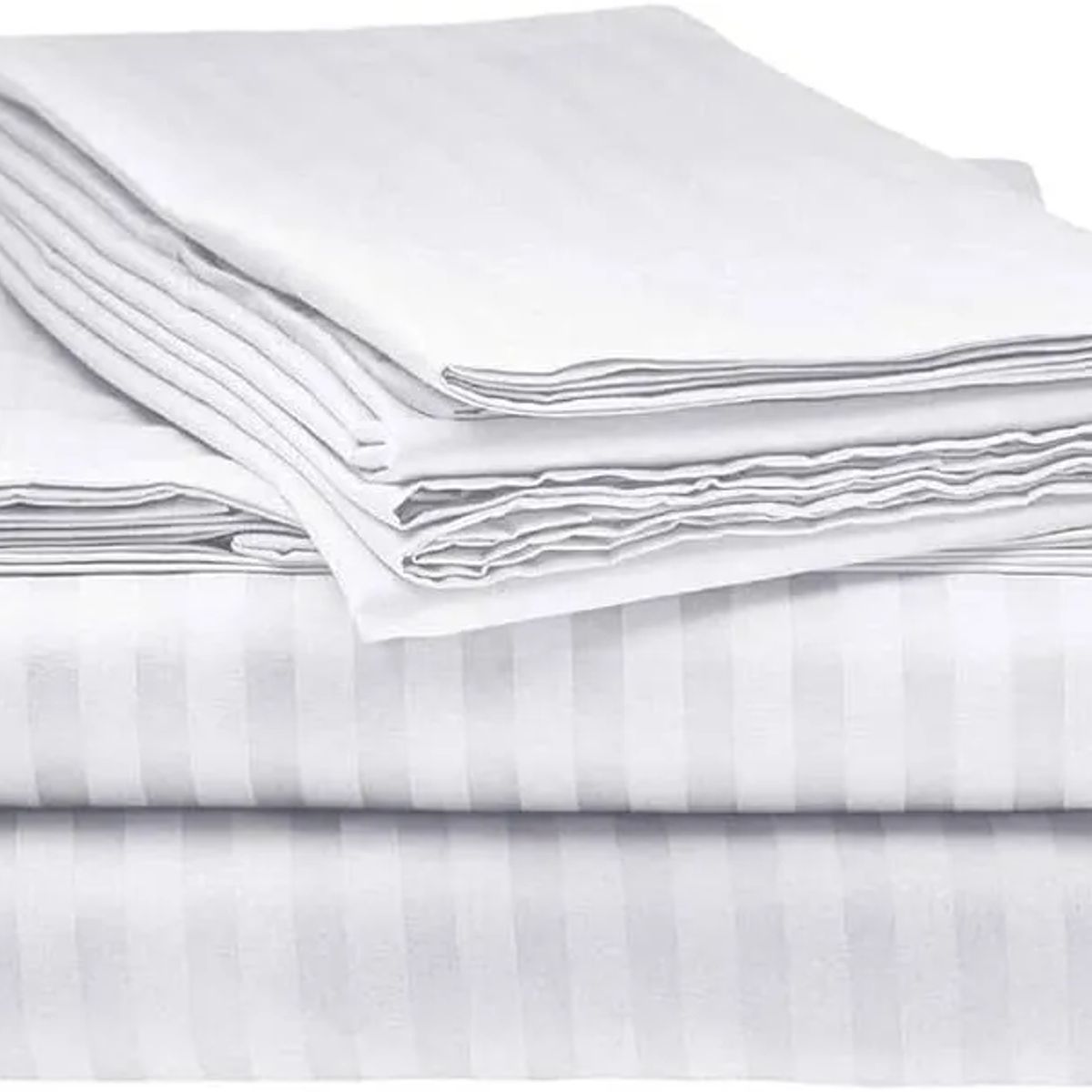 PREMIUM - Sabanas Blancas Luxury - Cama Queen - 100% Algodón 600 Hilos
