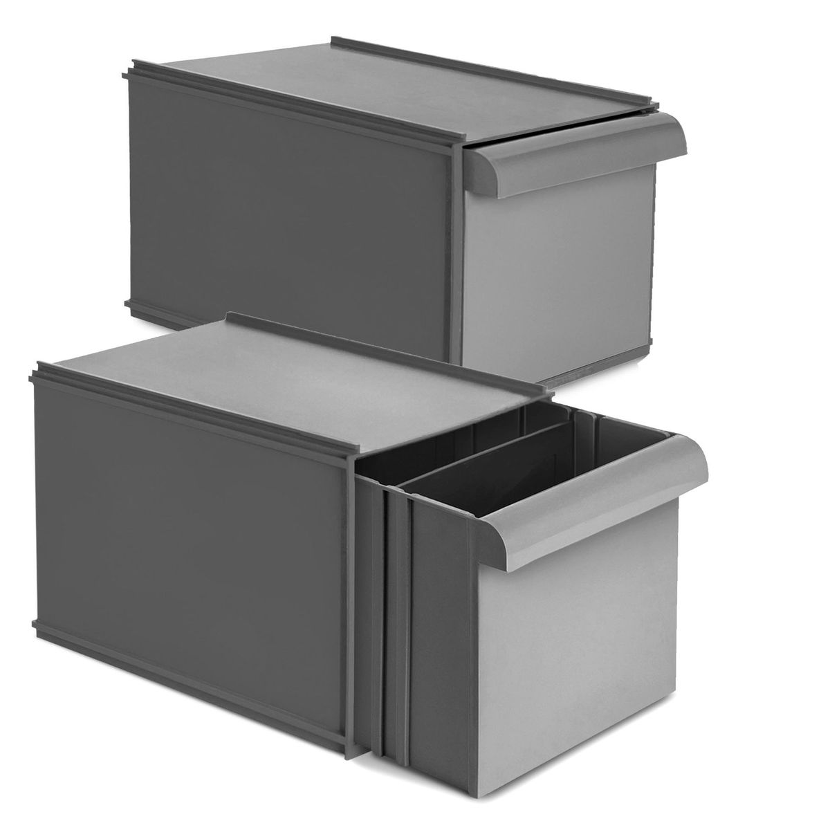ENERGY PLUS - 2 cajones organizador herramienta apilables y modulares 25Kg