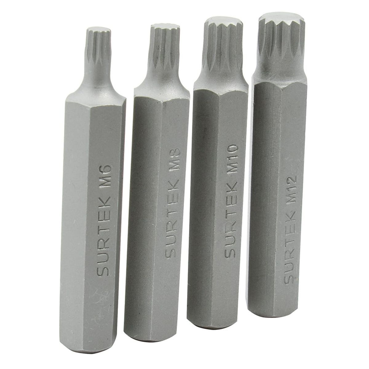 SURTEK - Juego de 4 puntas triple cuadro intercambiables Surtek