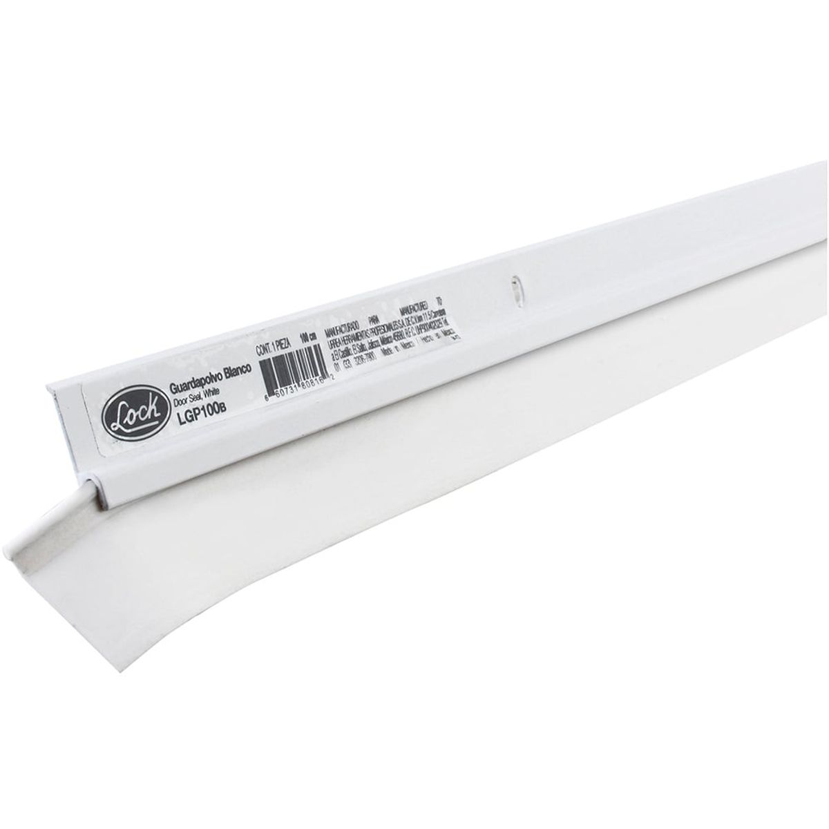 URREA - Guardapolvo color blanco 100 cm Lock