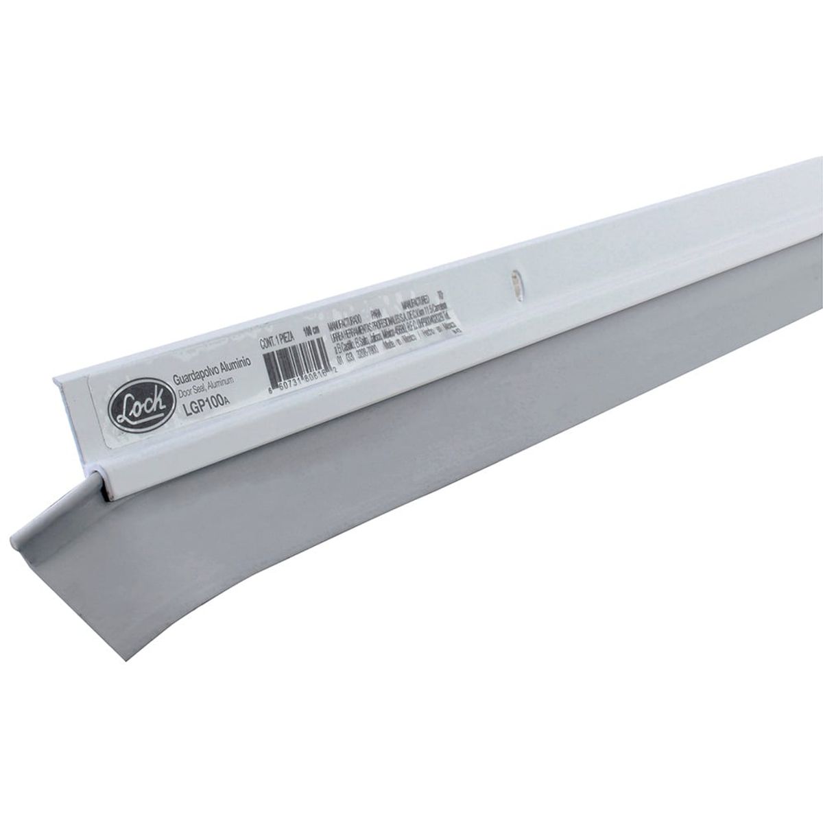 URREA - Guardapolvo color aluminio 100 cm Lock