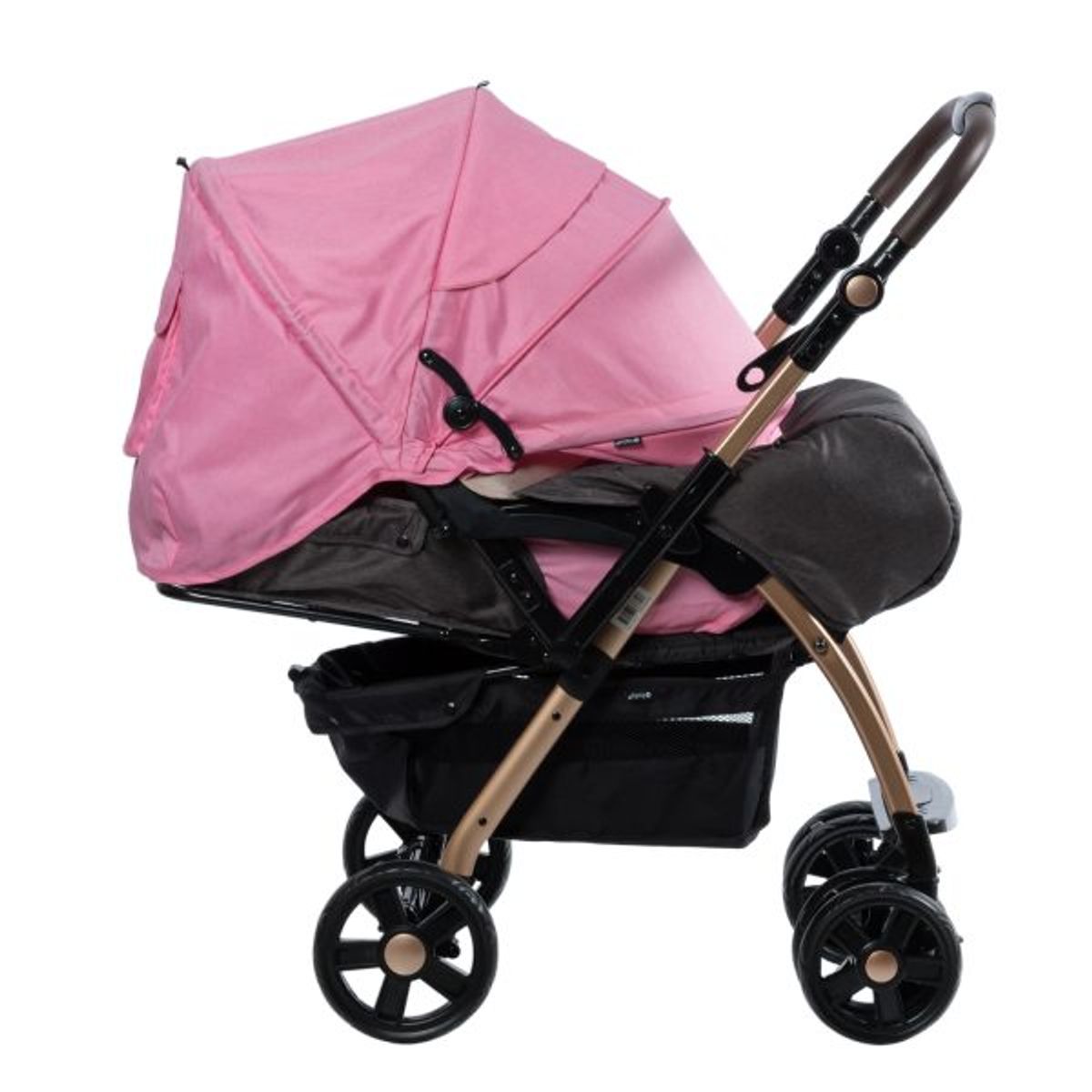 EBABY - Coche TRAVEL SYSTEM BRAVIAR  EB1092-1 Rosa