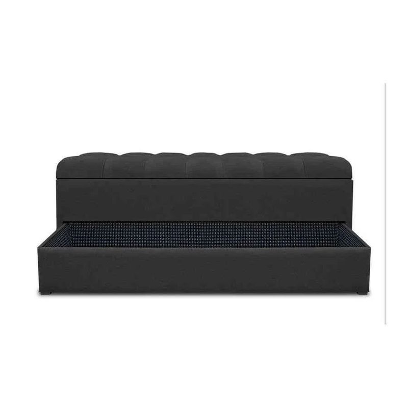 MAGIC CLASS - ZAPATERO BAUL DENVER 100X50X45 ECOCUERO NEGRO