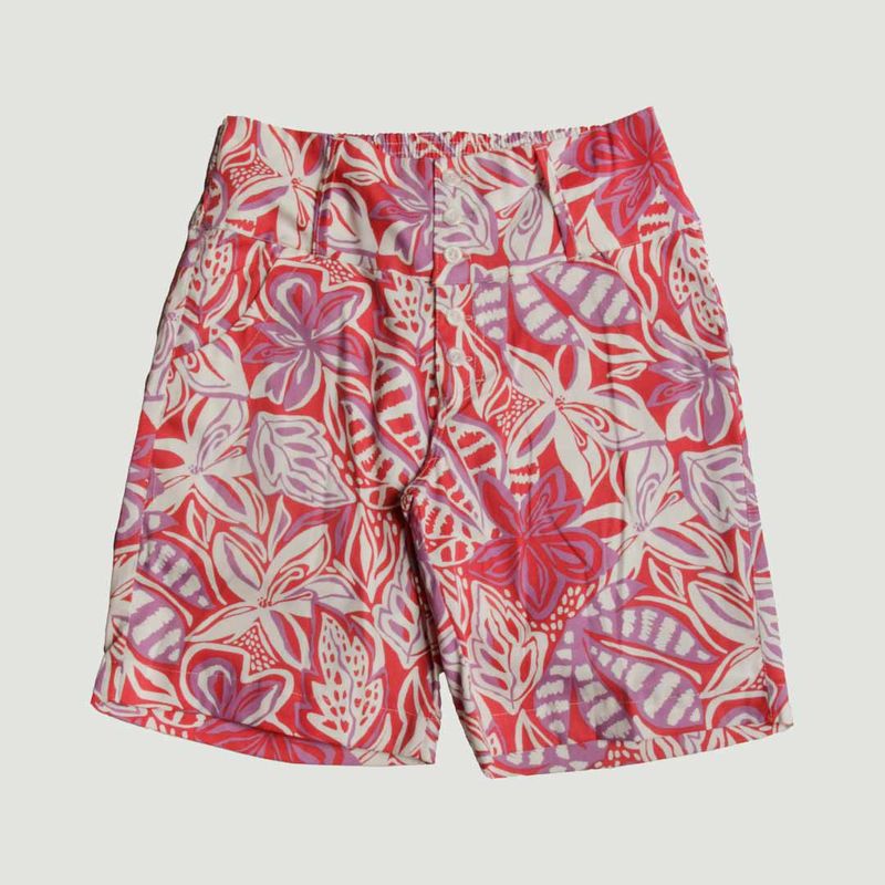 L Y H - Bermuda Para Mujer Coral Marca L&H