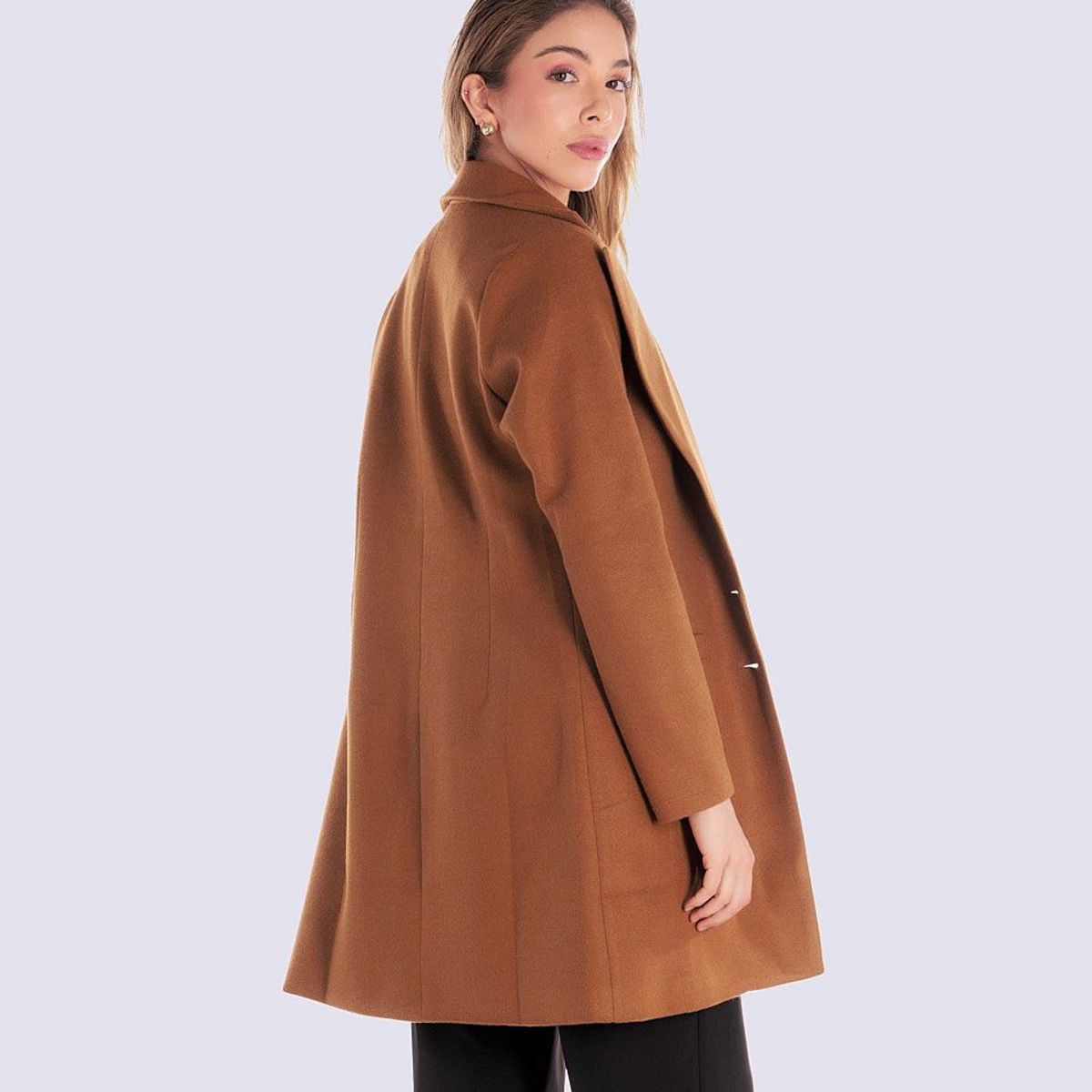 DEREK - Chaqueta Larga Para Mujer  Derek