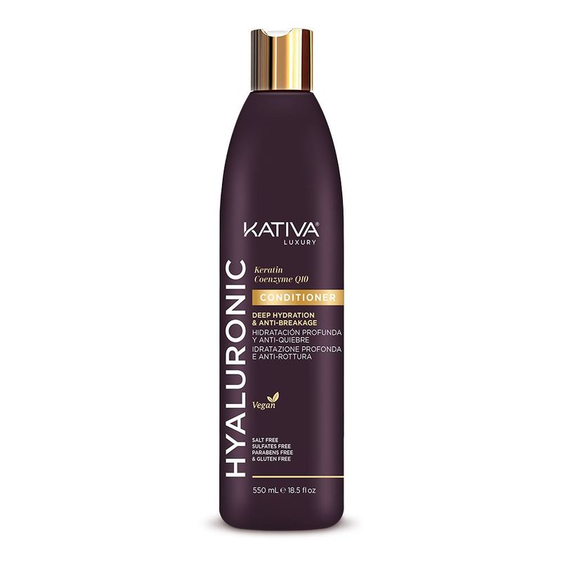 KATIVA - Acondicionador Hyaluronic Keratin Q10 500ml