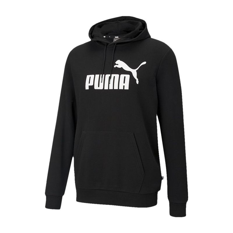 PUMA - Hoodie Marca Puma Ess Big Logo Hoodie Tr Negro Hombre