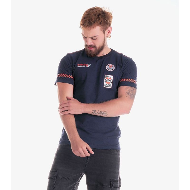 UNSER - Camiseta Stiven para Hombre Slim Unser