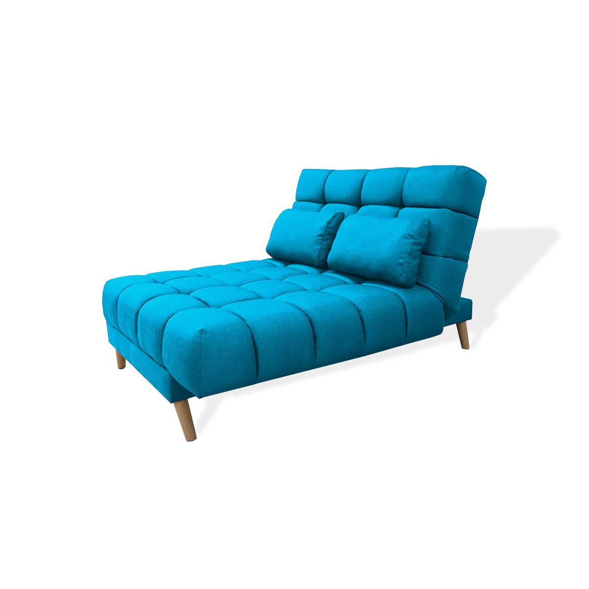 MUEBLES REM - Sofacama Baumann Tela Turquesa