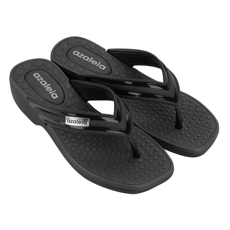 AZALEIA - SANDALIA MUJER NEGRO AZALEIA LOLA COMFY SHAPE TAM