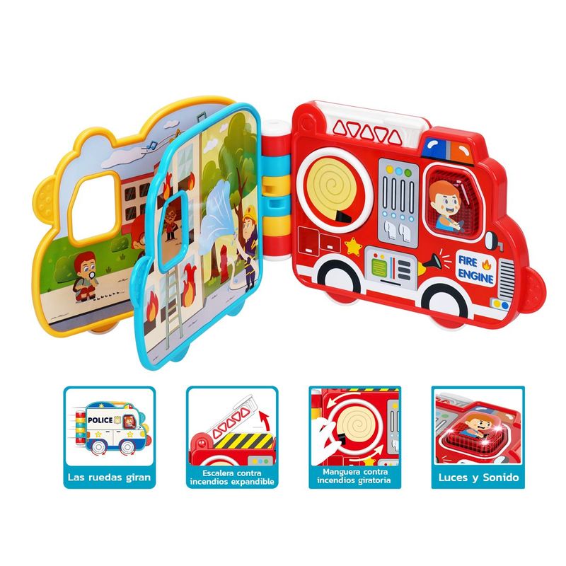 ENFANT'ASY - Libro Musical Infantil Voces Luces Y Sonidos Juguete Bebe