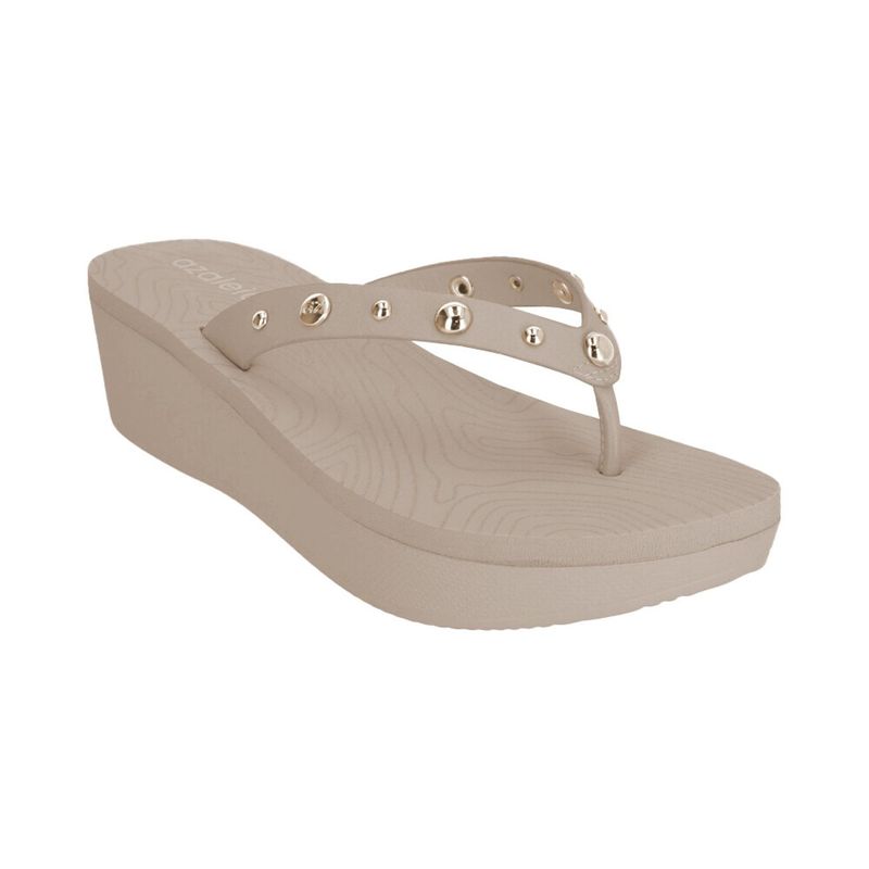 AZALEIA - SANDALIA MUJER BEIGE RIA509