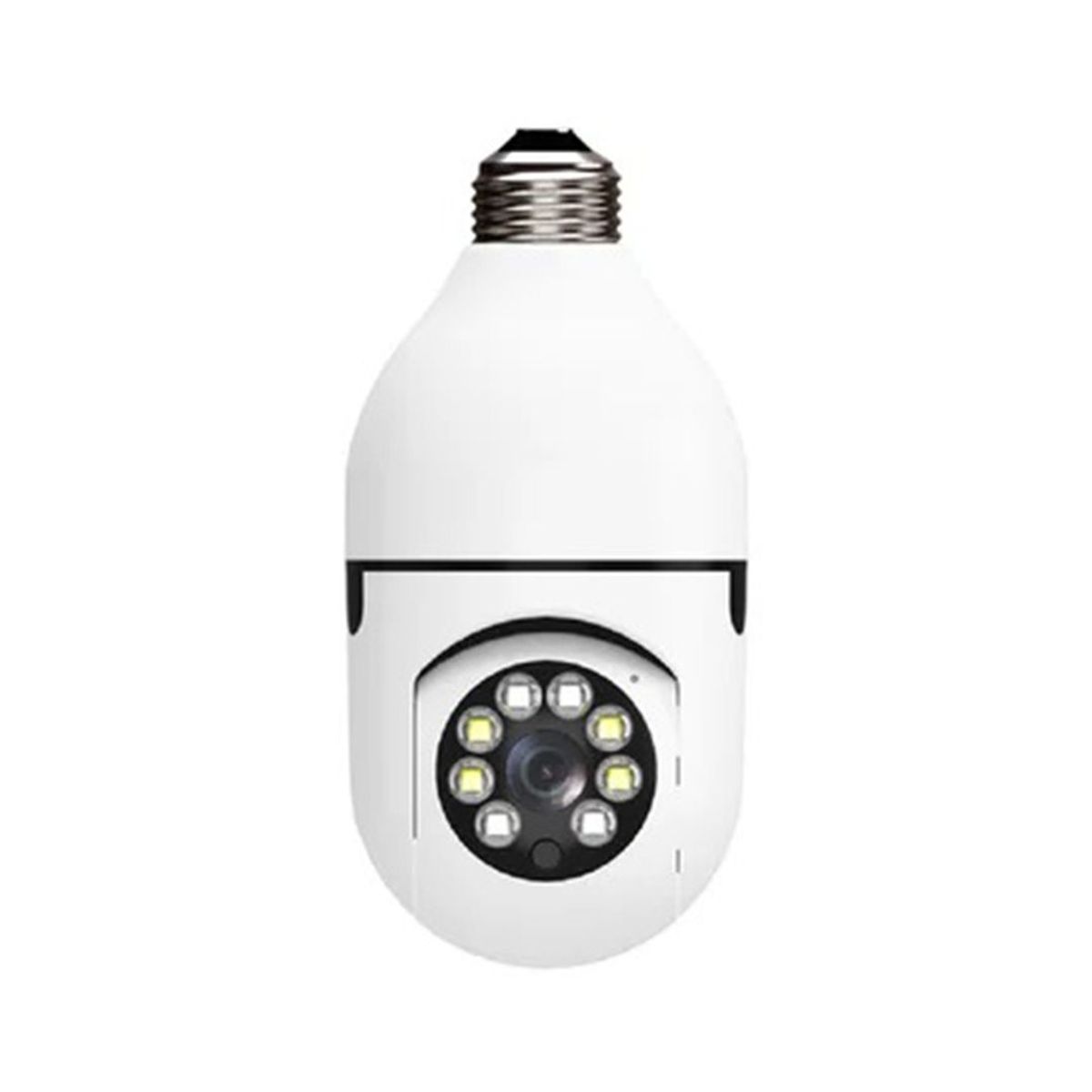 GENERICO - Cámara Seguridad Ampolleta Motorizada 360° HD Wifi Visión Nocturna Atc Colombia
