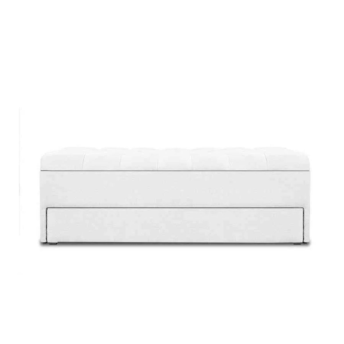 MAGIC CLASS - ZAPATERO BAUL DENVER 120X50X45 MICROFIBRA BLANCO