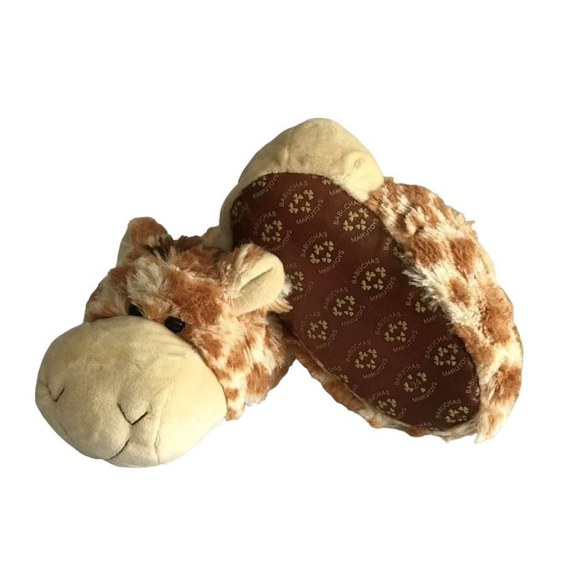 GENERICO - Pantuflas  Babuchas Jirafa beige