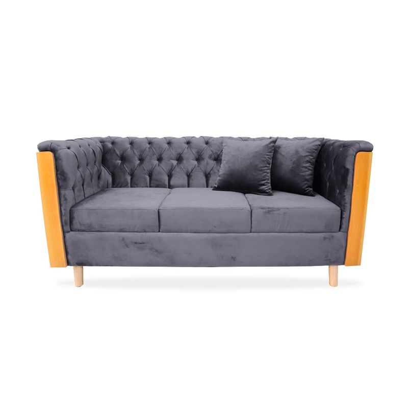 GENERICO - Sofa Steiner Tela Gris