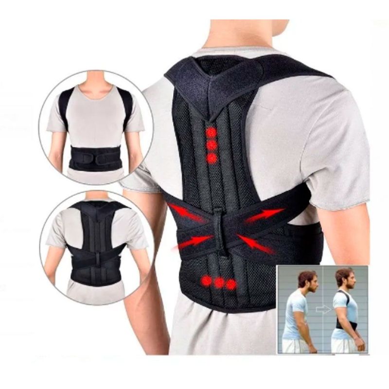 GENERICO - Corrector De Postura Espalda Unisex Talla Unica