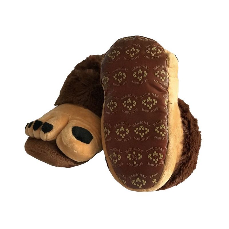 GENERICO - Pantuflas  Babuchas Pies Marrones