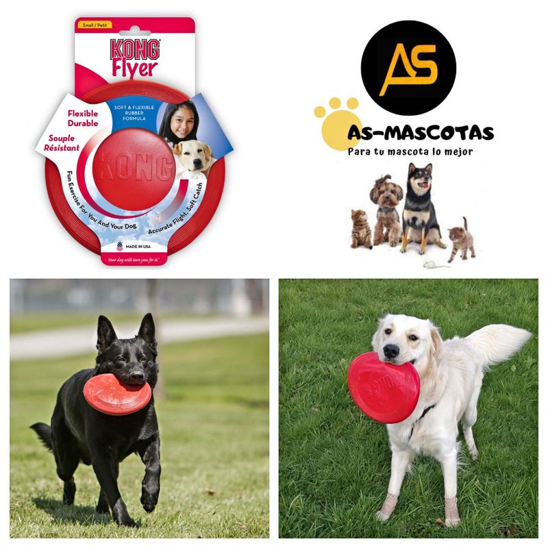 KONG - Juguete para perro Frisbee Kong Classic Talla L
