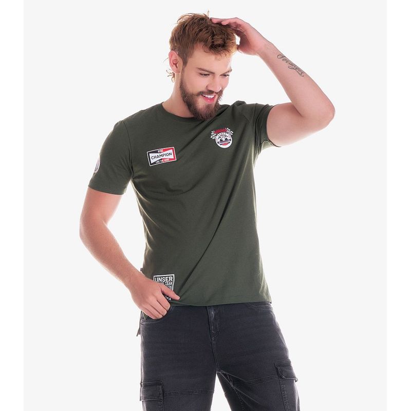 UNSER - Camiseta Tomas para Hombre Comfort Unser