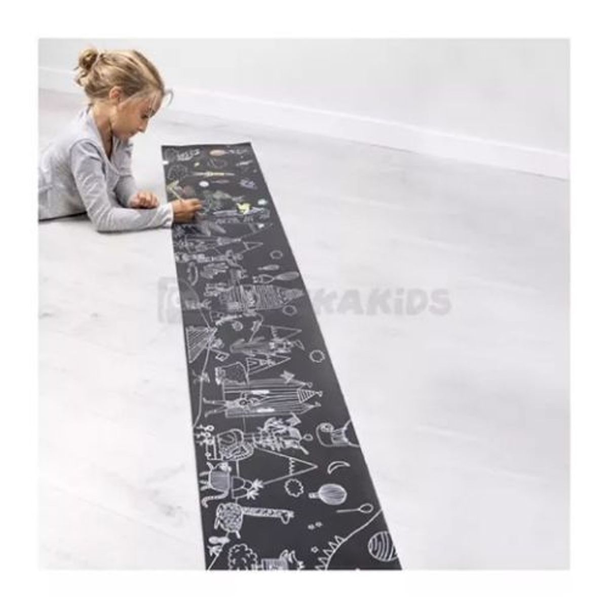 AFM - Rollo De Papel Magico Para Raspar Dibujos Colores 2 Metros