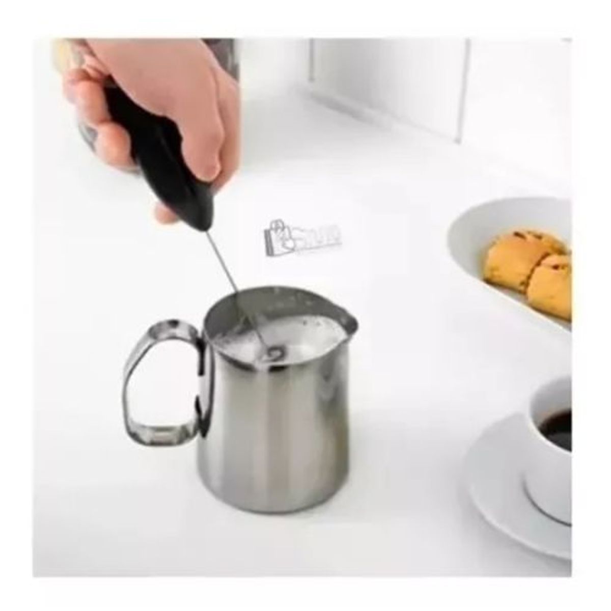 GENERICO - Batidor De Pilas Manual Personal Potente Mezclador