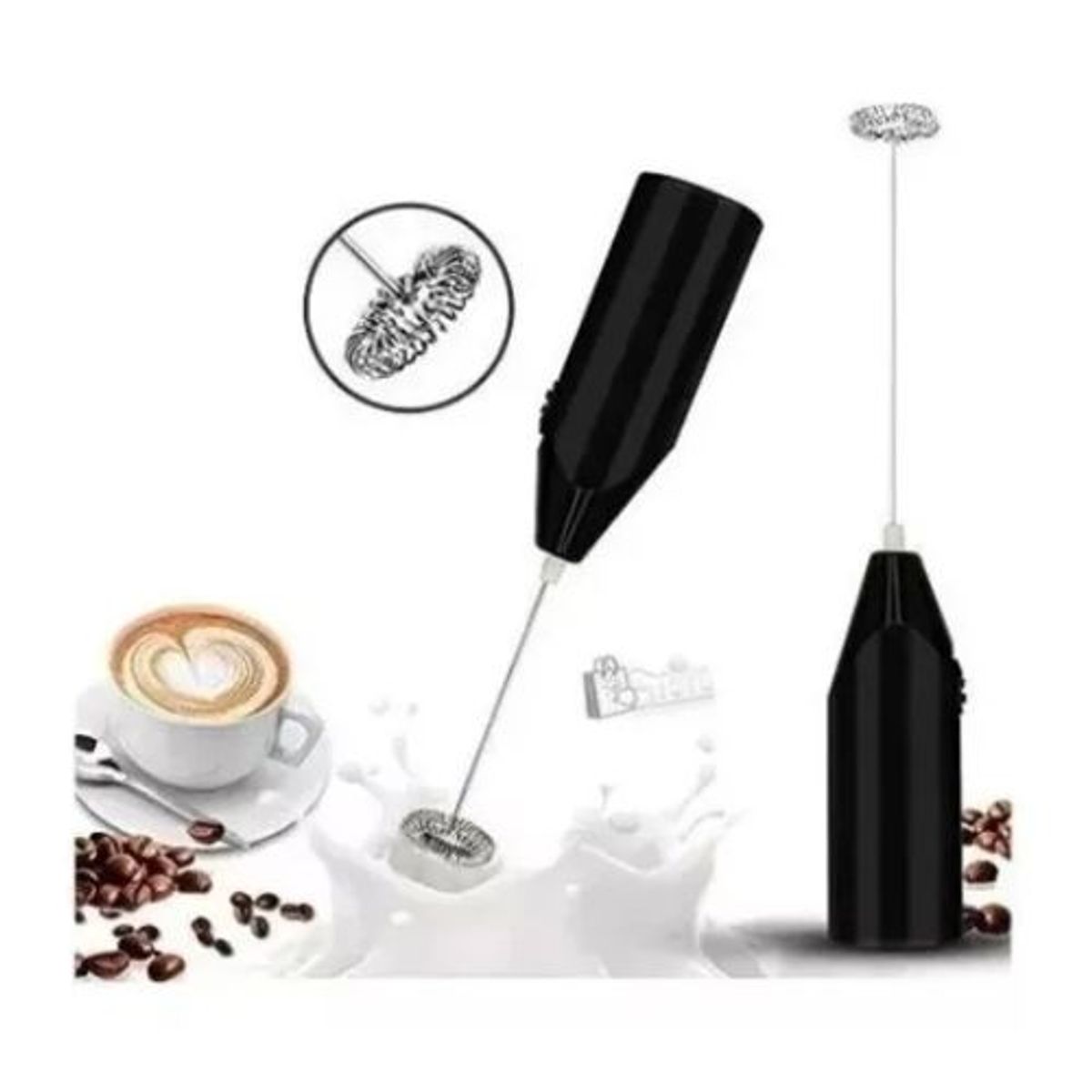 GENERICO - Batidor De Pilas Manual Personal Potente Mezclador