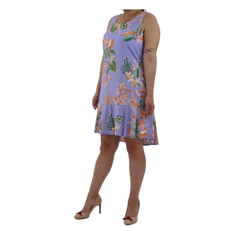 L Y H - Vestido Para Mujer  Lila Marca L&H