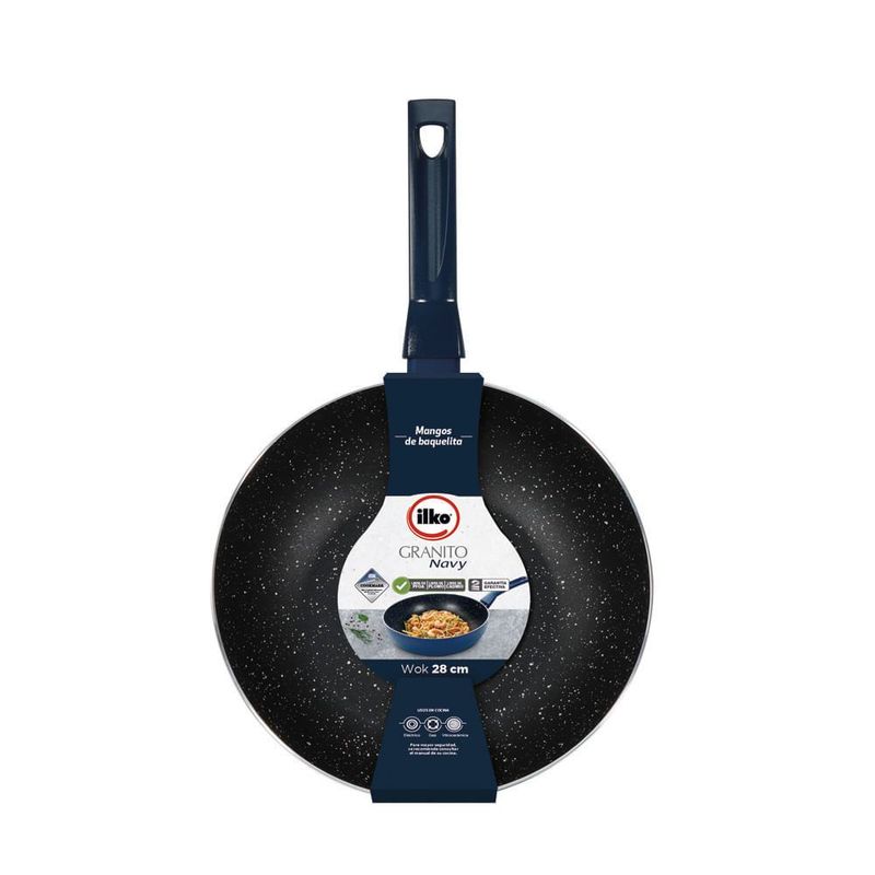 ILKO - Wok ILKO Granito Navy