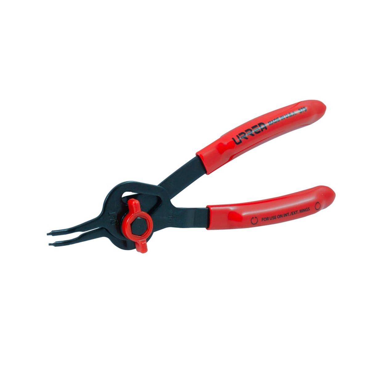 URREA - Pinza anillos de retención desmontable .090 áng 18° Urrea