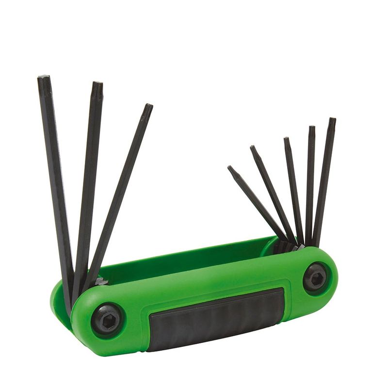 URREA - Juego de 8 llaves Torx® tipo navaja T6-T25 Urrea