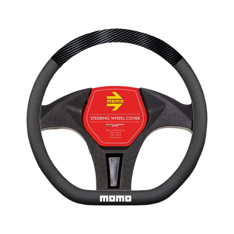 MOMO - Cubre Volante Carro Forro Protector Timon Tipo D Momo