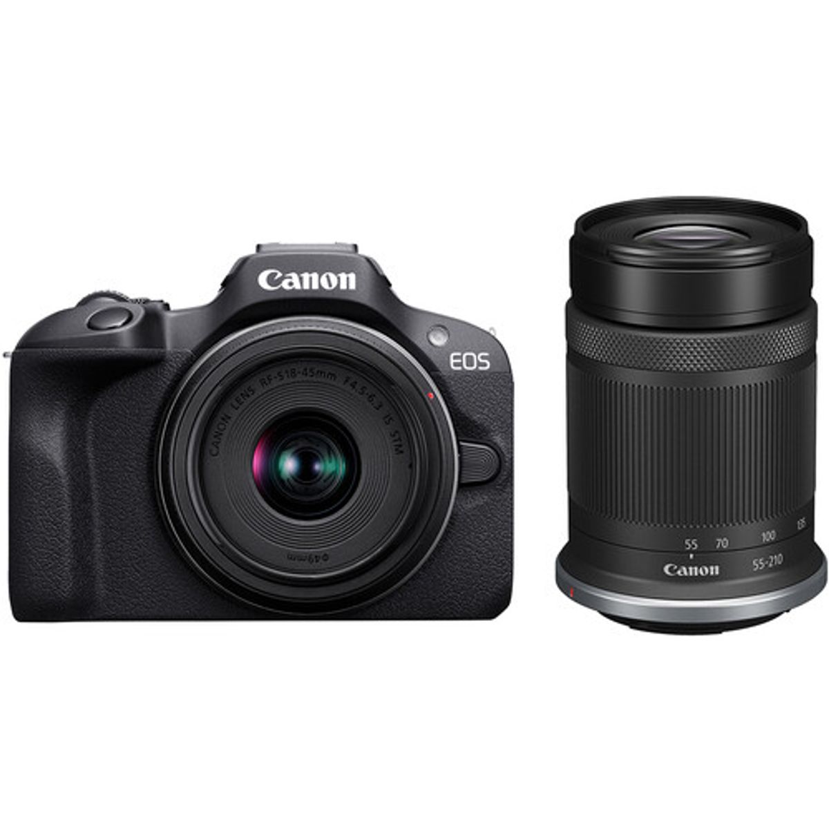 CANON - Canon EOS R100 Kit 18 - 45 mm y 55 - 210 mm