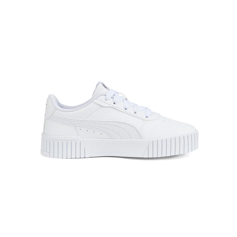 PUMA - Tenis Deportivos Marca Puma Carina 20 Original Blanco Niña