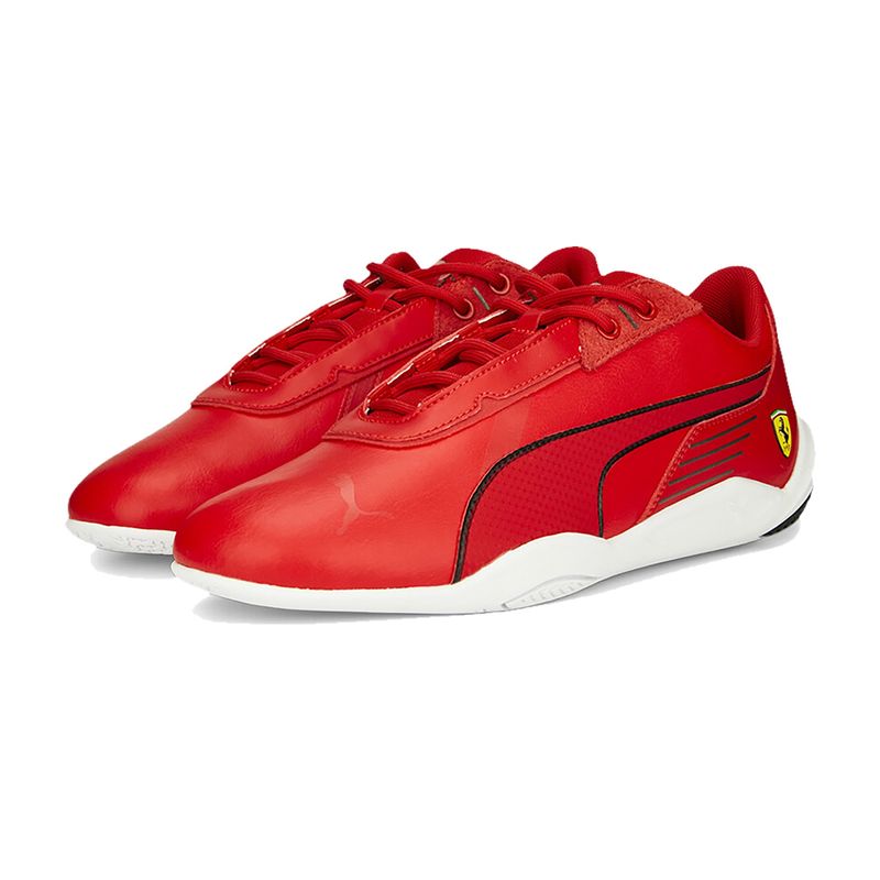 PUMA - Tenis Puma para Hombre Ferrari R-Cat Machina Blanco