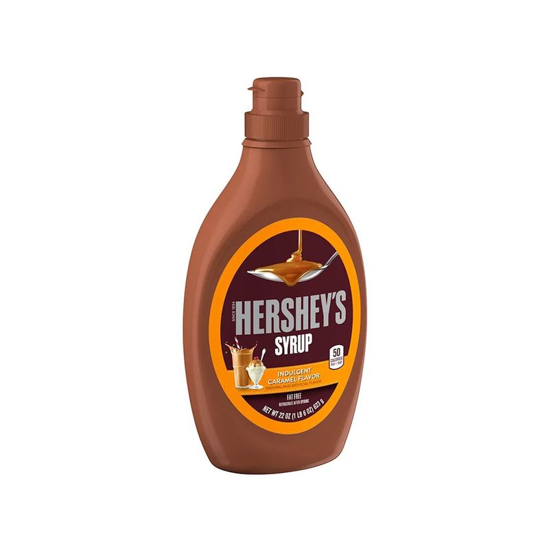GENERICO - Chocolate Liquido Hersheys Syrup Caramelo Botella 623gr