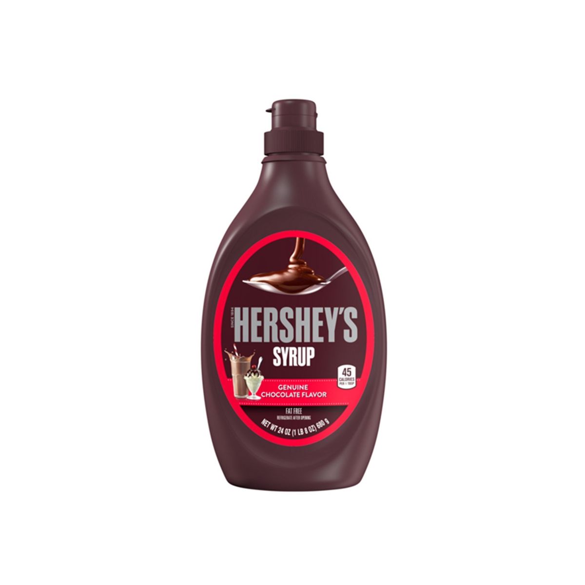 GENERICO - Chocolate Liquido Hersheys Syrup Botella 680gr