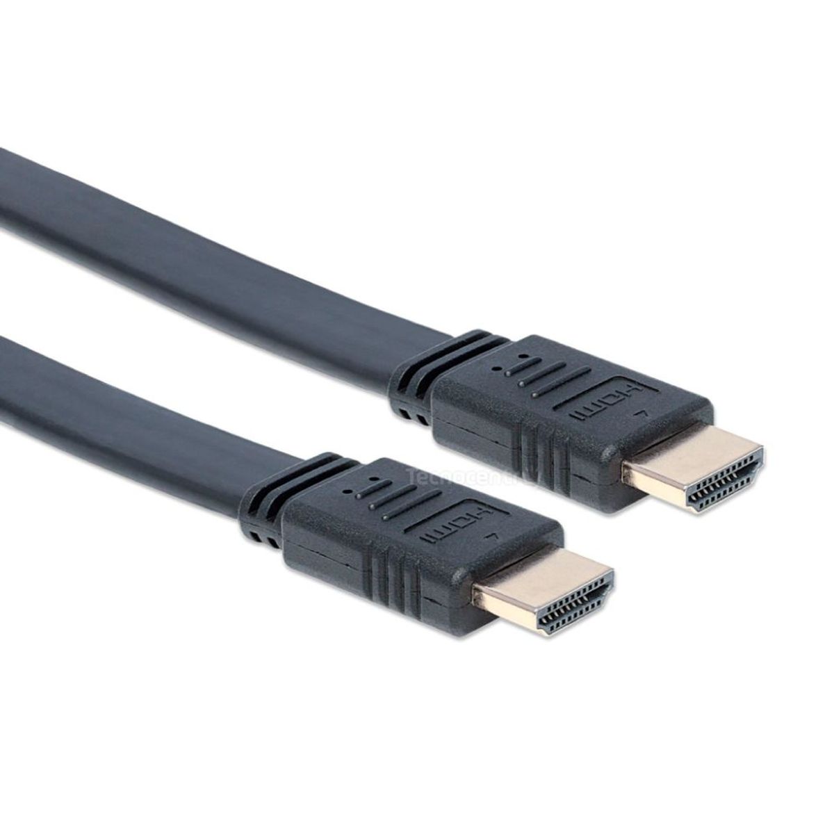 GENERICO - Cable Hdmi Plano De Alta Velocidad 3 Metros