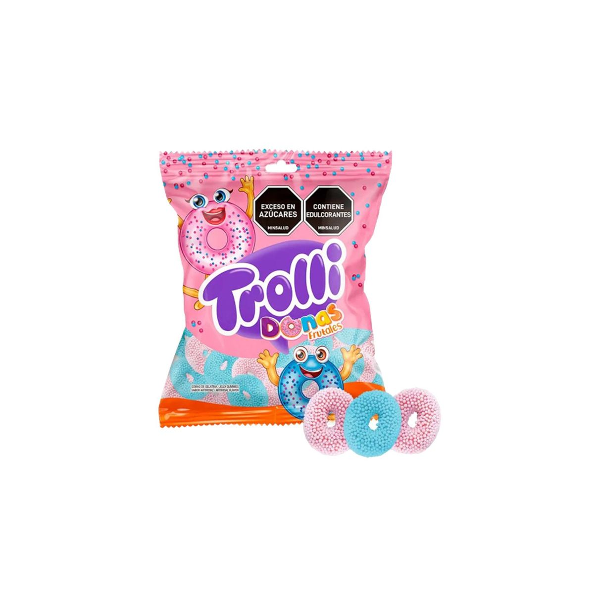 GENERICO - Dulces Nuevas Gomas Donas Frutales Trolli X12unds