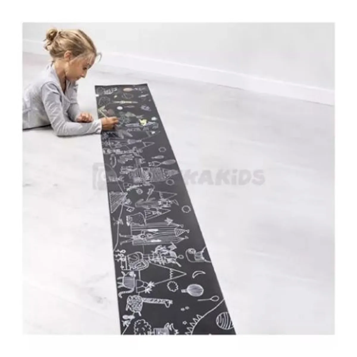 AFM - Rollo De Papel Mágico Para Raspar Dibujos Colores 2 Metros