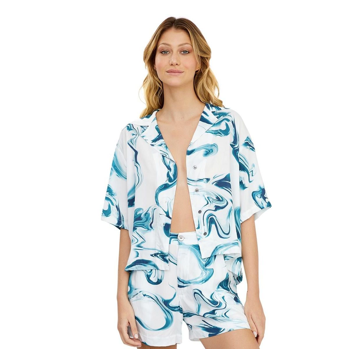 KIBYS - CAMISA ESTAMPADO KIBYS 9014