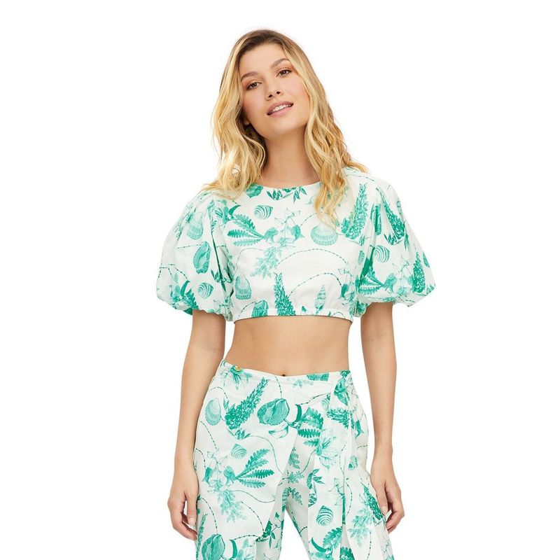 KIBYS - CROP TOP ESTAMPADO KIBYS 9021