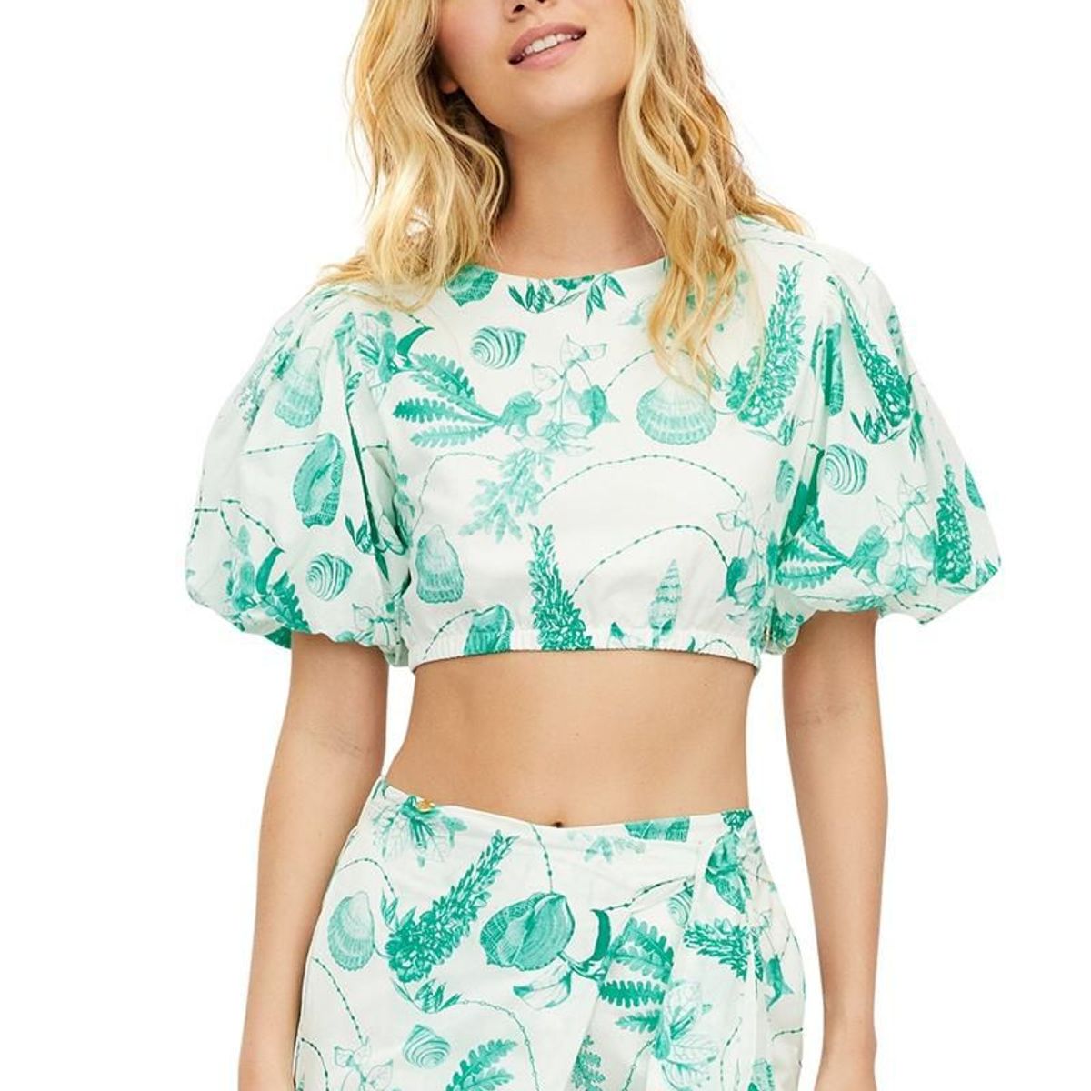 KIBYS - CROP TOP ESTAMPADO KIBYS 9021