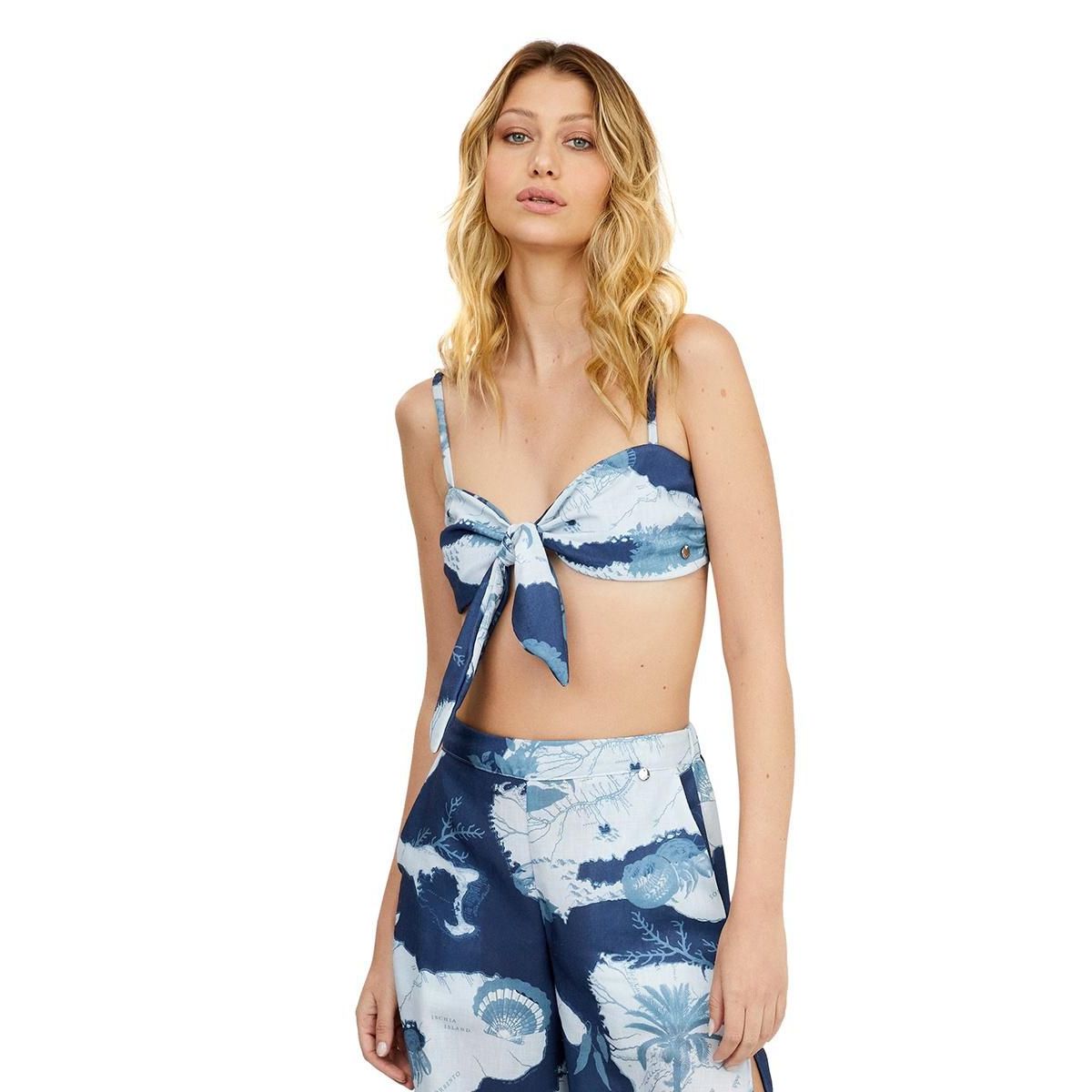 KIBYS - CROP TOP ESTAMPADO KIBYS 9030