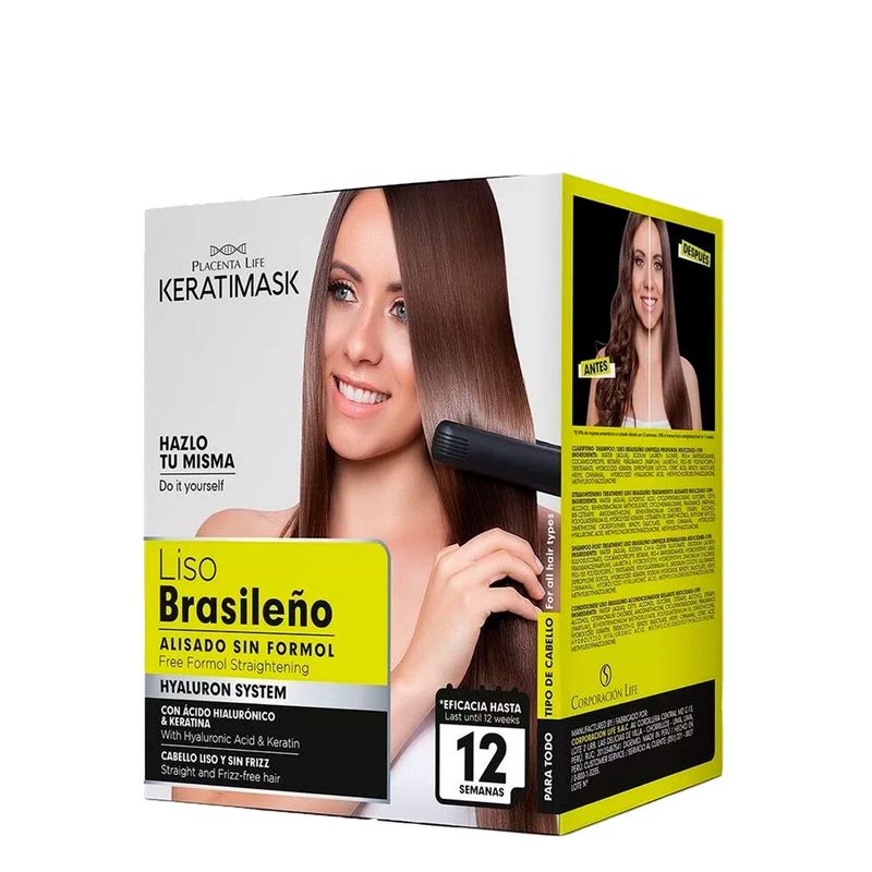 GENERICO - Keratimask Liso Brasileño Alisado Sin Formolina