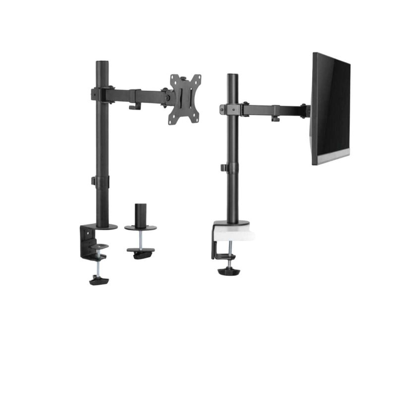 GENERICO - Soporte Brazo Monitor Sistema Gas Mesa Escritorio Hasta 32 Pulgadas