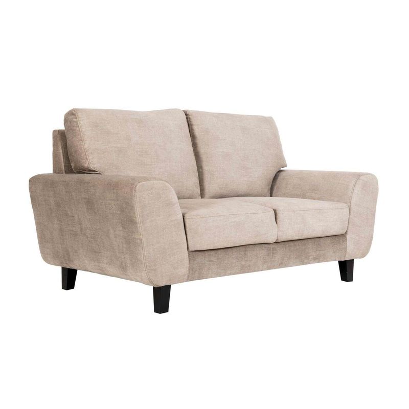 MUEBLES FIOTTI - Sofa 2 Puestos Beige Poliester Evora