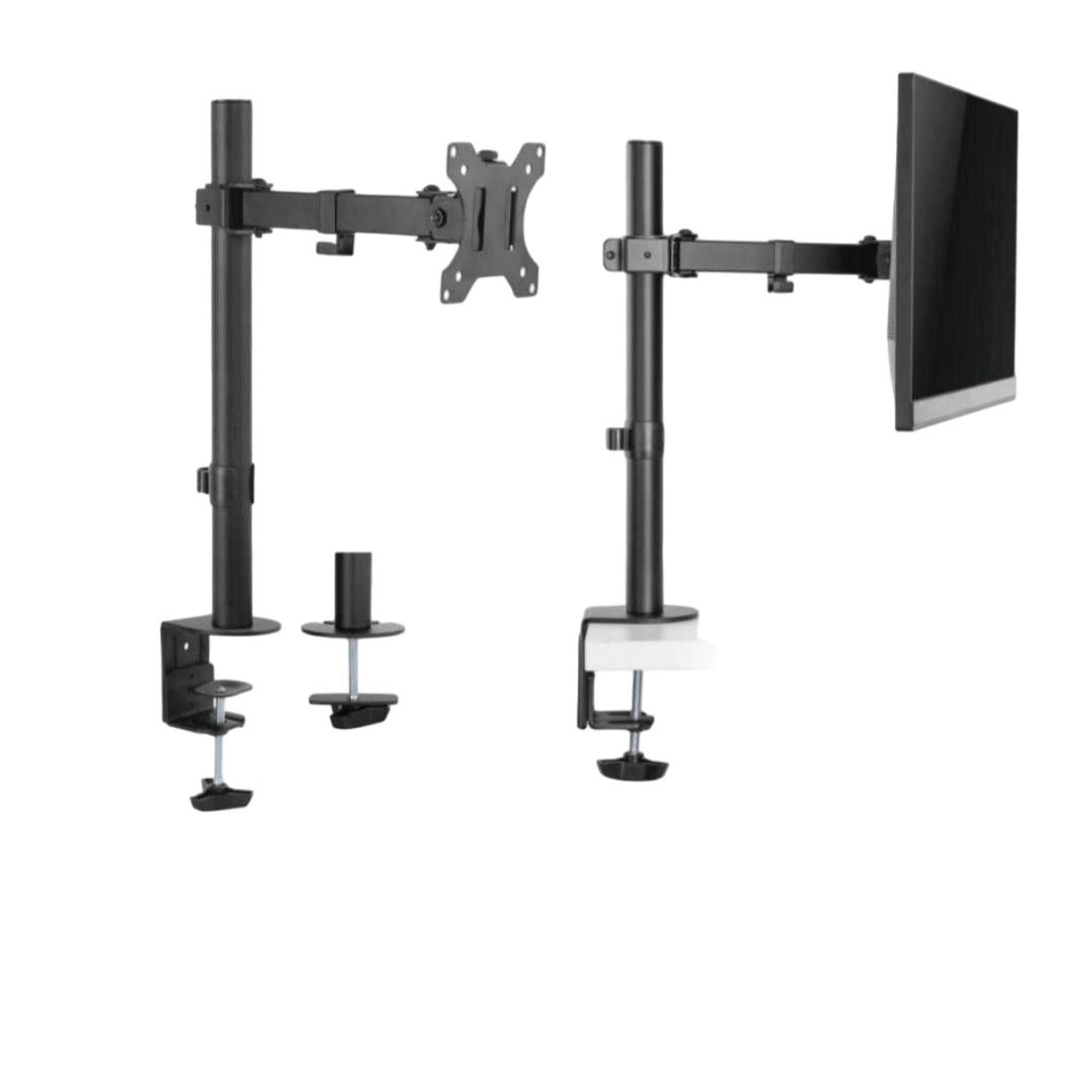 GENERICO - Soporte Brazo Para Monitor Vertical De Escritorio Mesa
