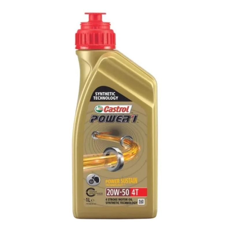 CASTROL - Castrol Power 1 Semi Sintético 20w50 Lt Original